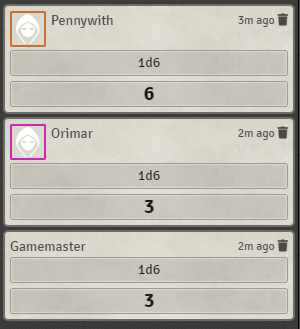 Shows all results revealed